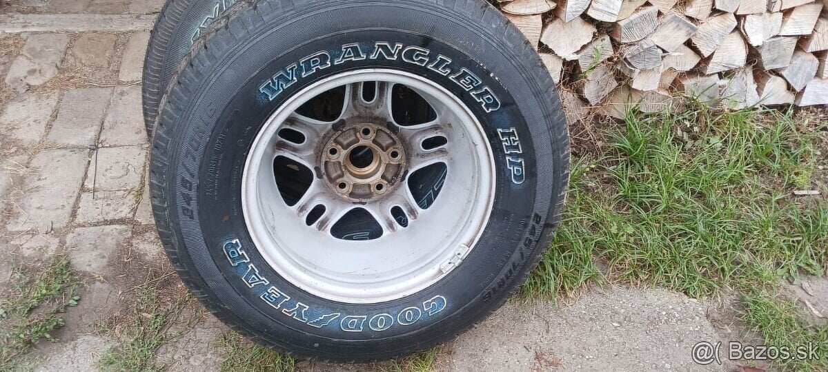 Disk a pneumatika GOODYEAR WRANGLER HP 245/70 R16 NOVÉ