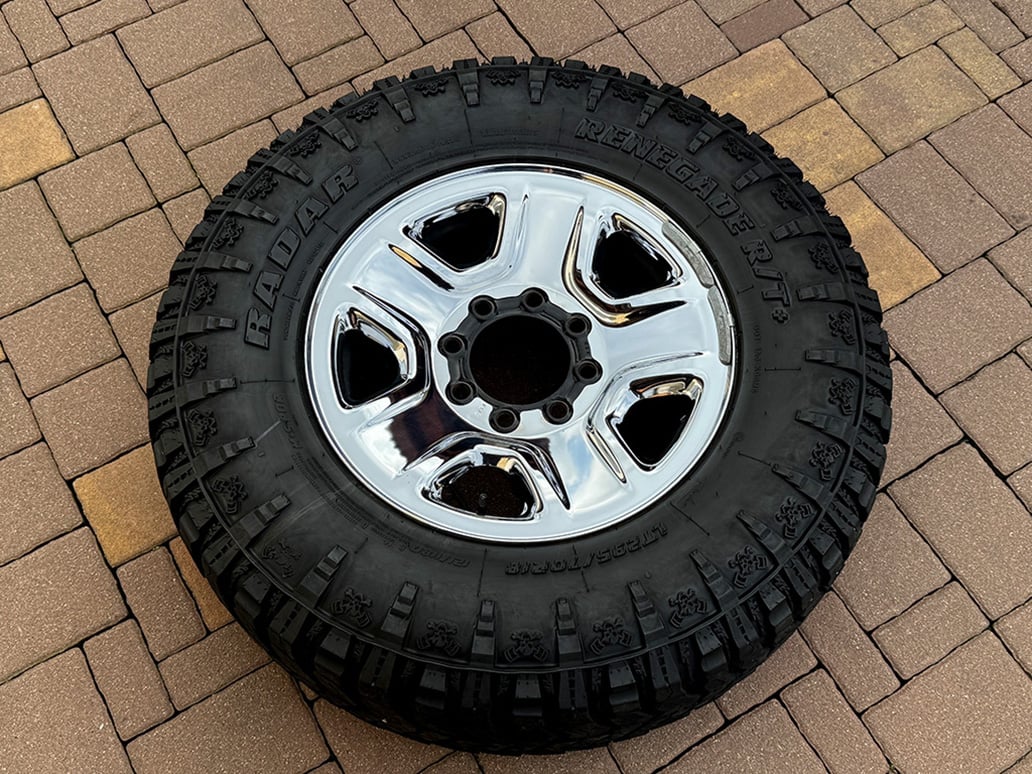 18" 8x165 DODGE RAM 2500 3500 - CHROM