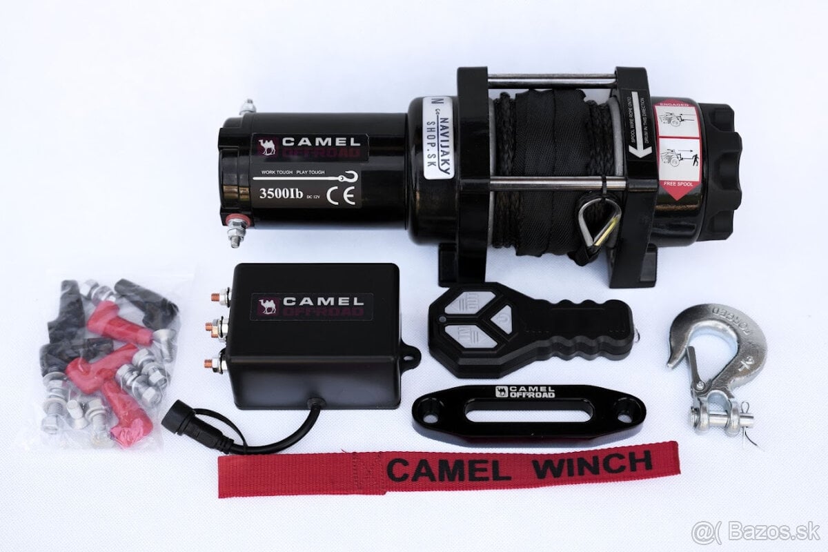 Navijak CAMEL OFFROAD s ťažnou silou 1590 kg (3500lb)