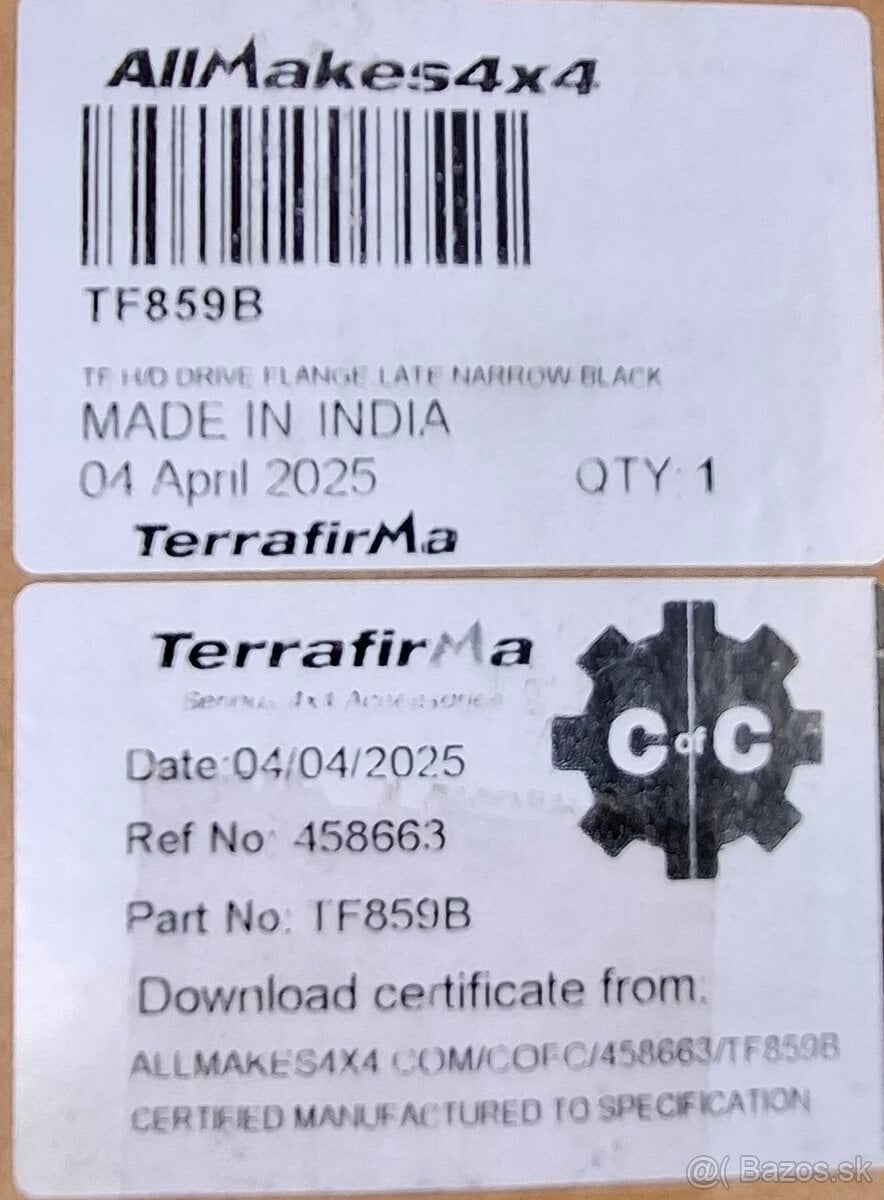 HD unášac poloosi MANTEC Terrafirma black