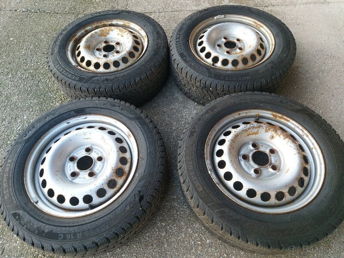 5x120R16 disky VW T5-T6-T7-AMAROK-CRAFTER-205/65R16C zimne