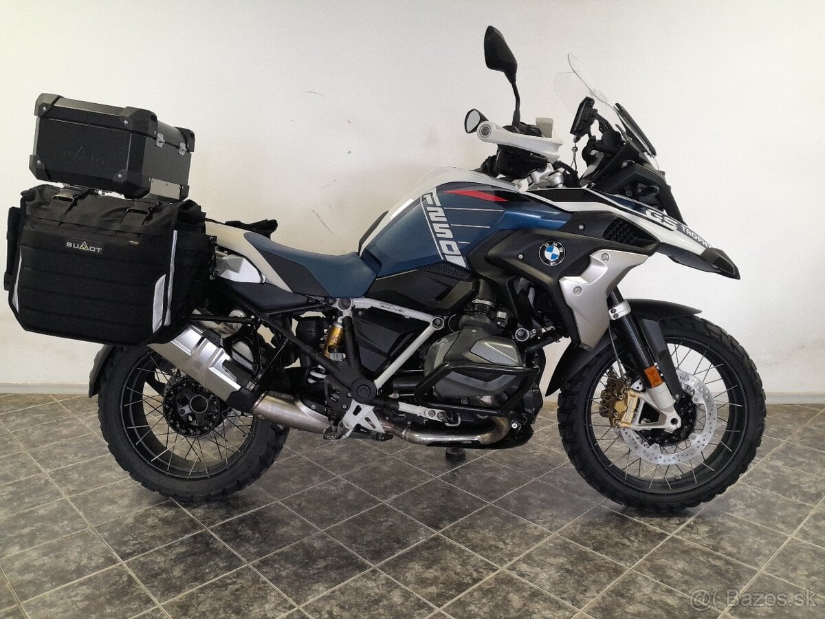 BMW R 1250 GS Trophy •  Továrně snížený podvozek
