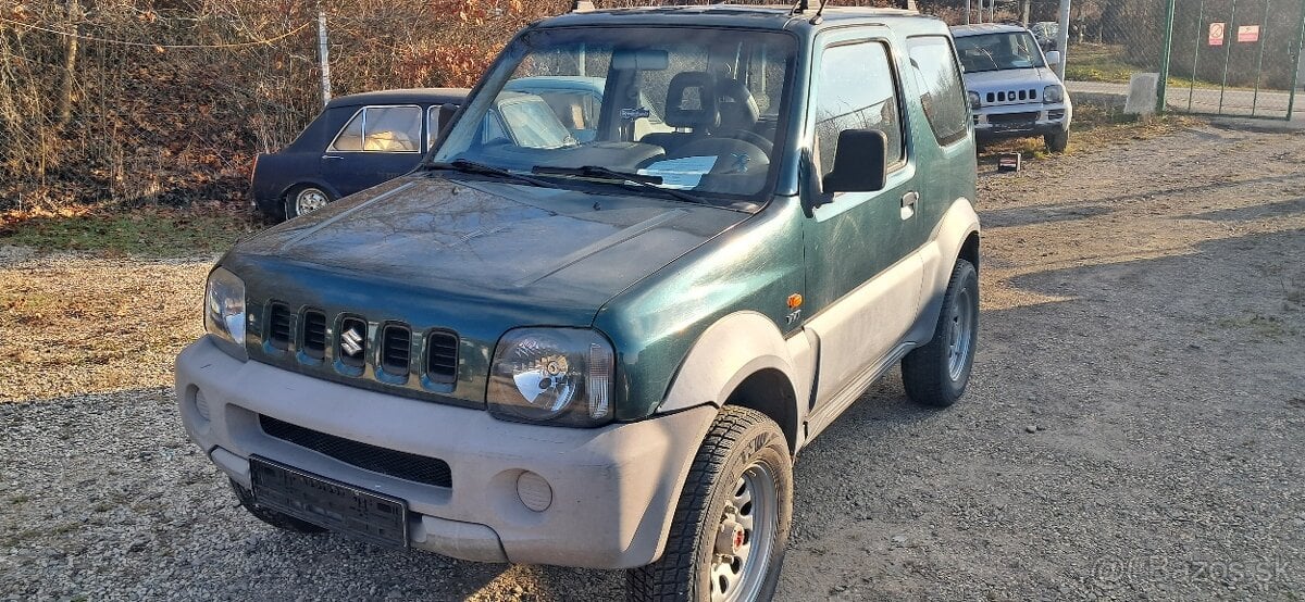 Suzuki Jimny 1.3 4x4+redukcia,zdvihnuty,rozšireny,2006 63KW