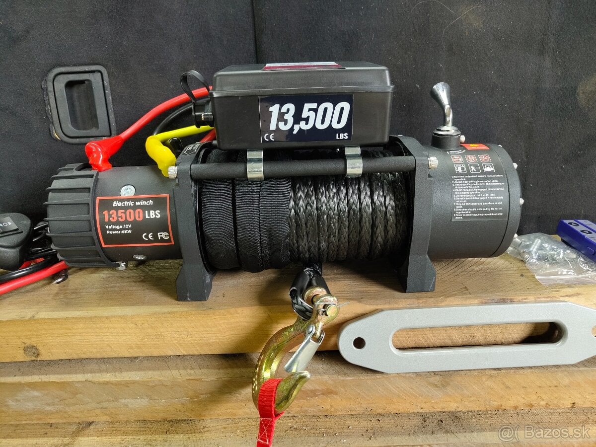 Naviják 12V 13500LBS 6,2t
