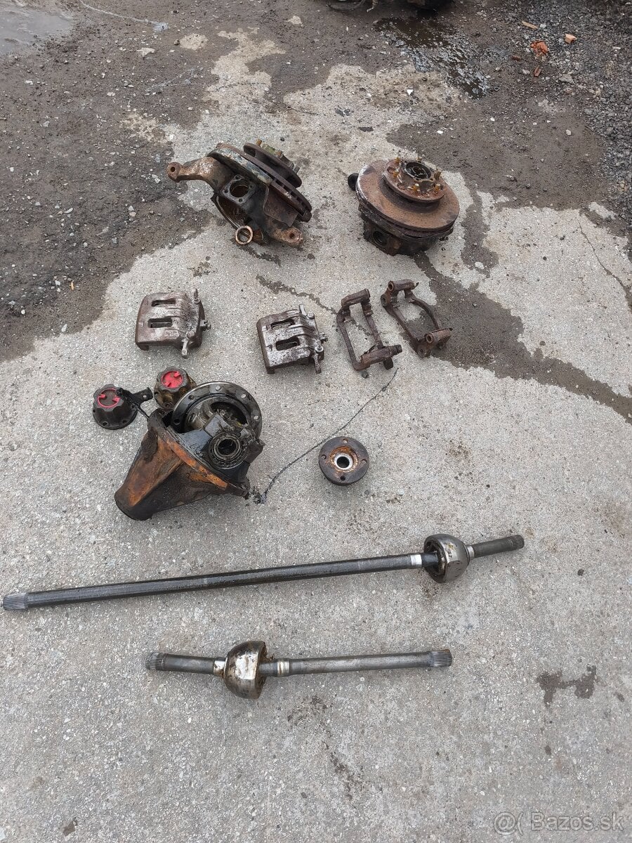 Nissan patrol y61 nápravy náhradné diely