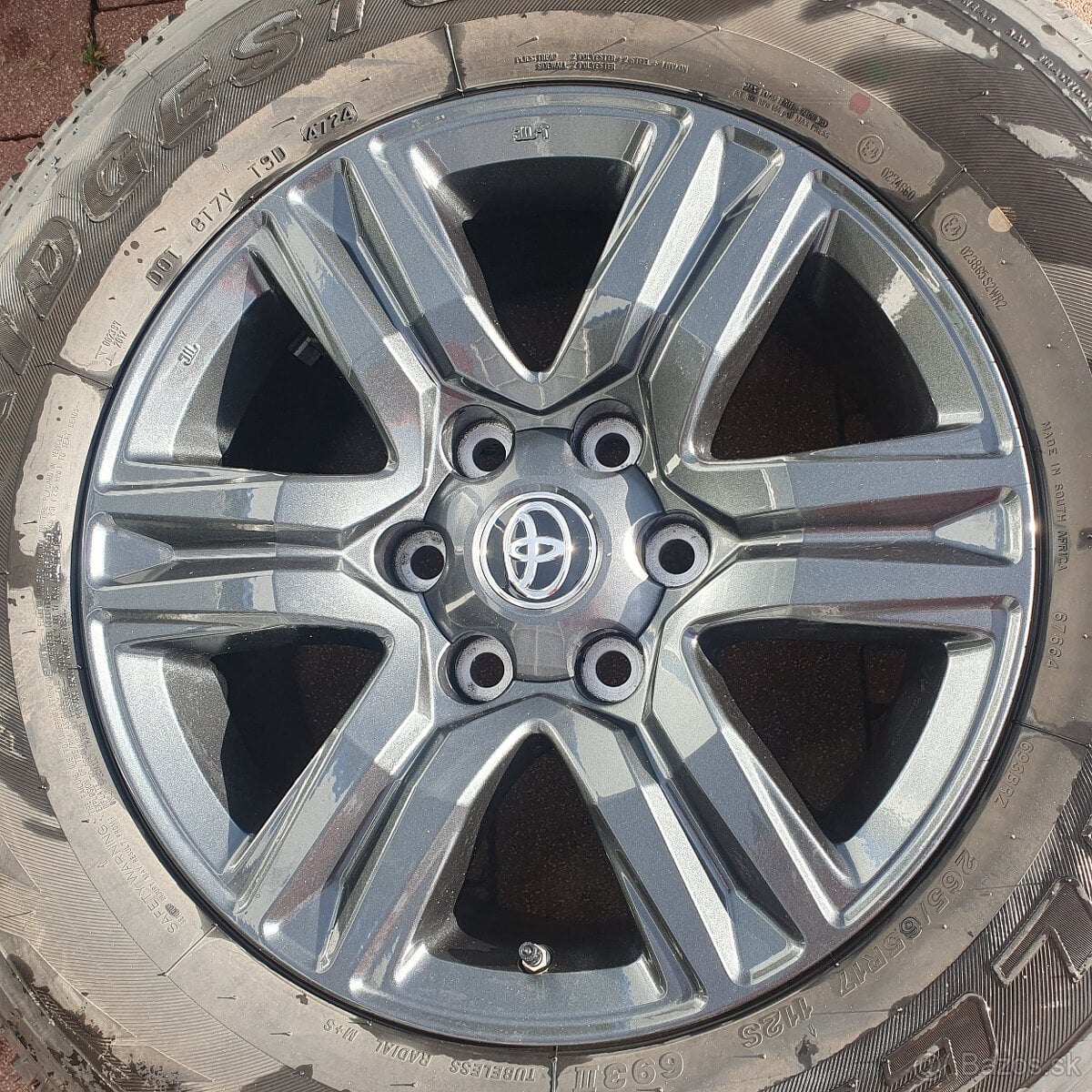 Alu disky Toyota hilux R 17, 6x 139,7