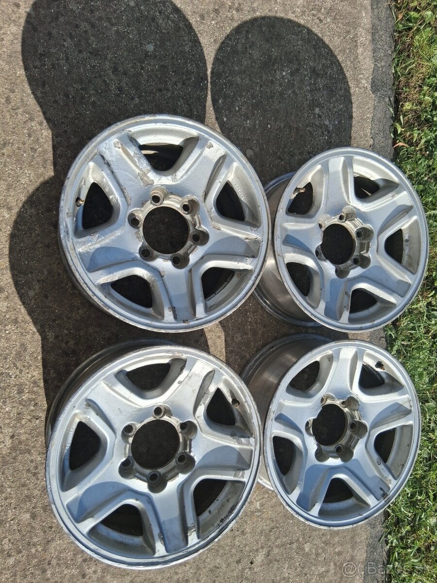 Predam hlinikove disky na  Toyota Land Cruiser J9. 16 zoll