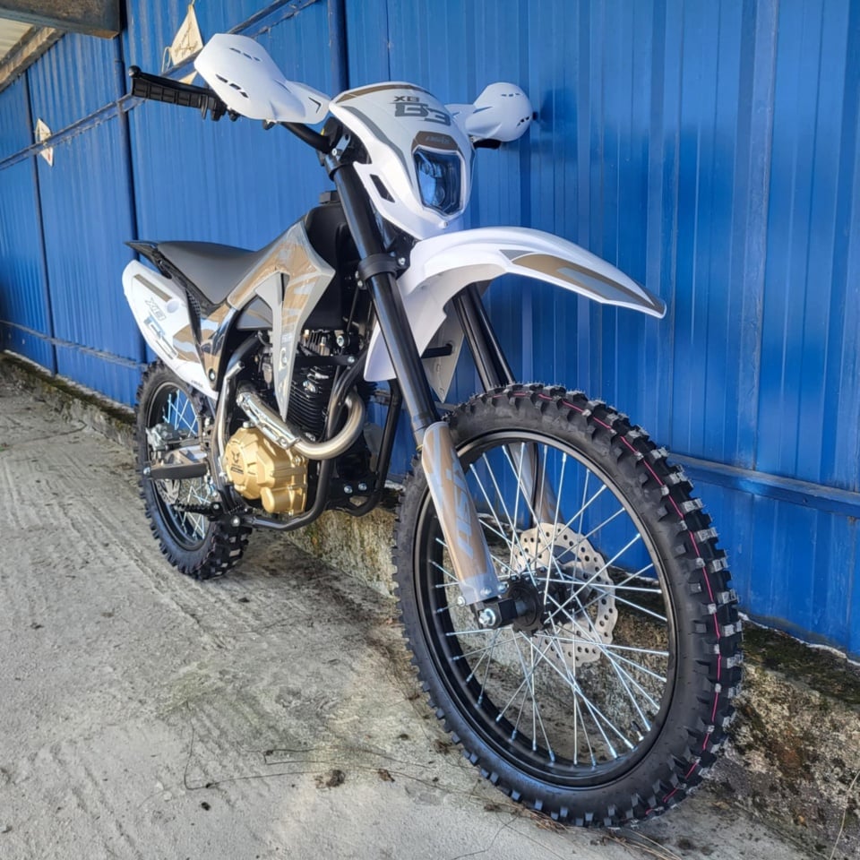 Enduro 250cc ASIX XB-83 hnedá