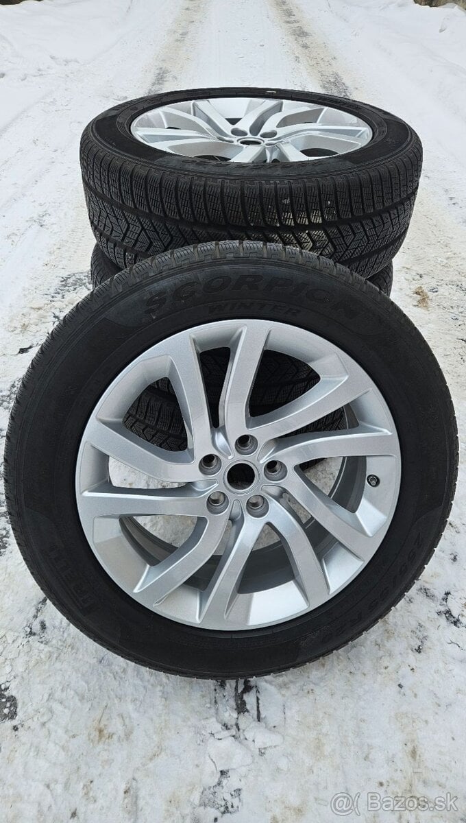 Originál Land Rover ALU kola R20 5x120 + Pirelli