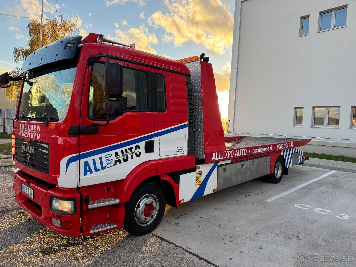 MAN TGL 12.240 - odťahový a vyproštovací špeciál CO-ME-AR