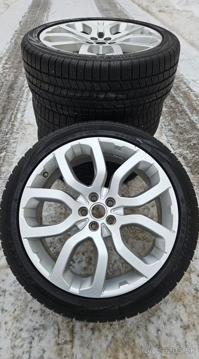 Originální ALU kola Land Rover 20" 5x108 – Pirelli