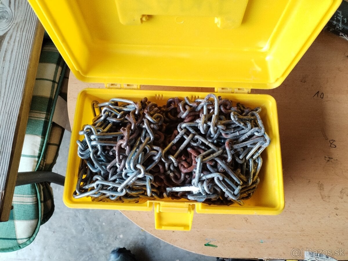 Reťaze na štvorkolku na priemer kolesá 12