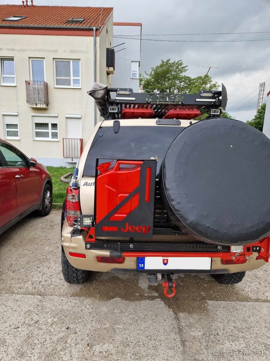 Offroad - držák kanystru CAD/DXF/STL