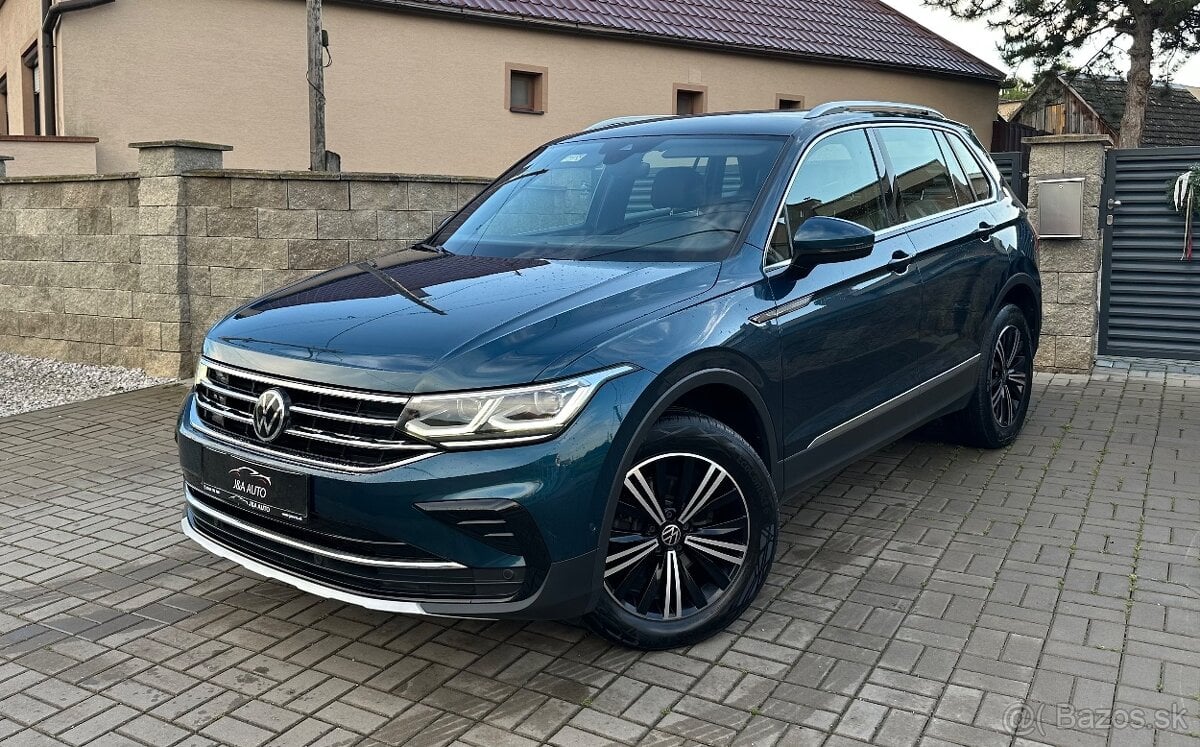 VW TIGUAN 4MOTION 2.0TDi DSG 110kW 2021 VIRTUAL/MATRIX/ŤAŽNÉ