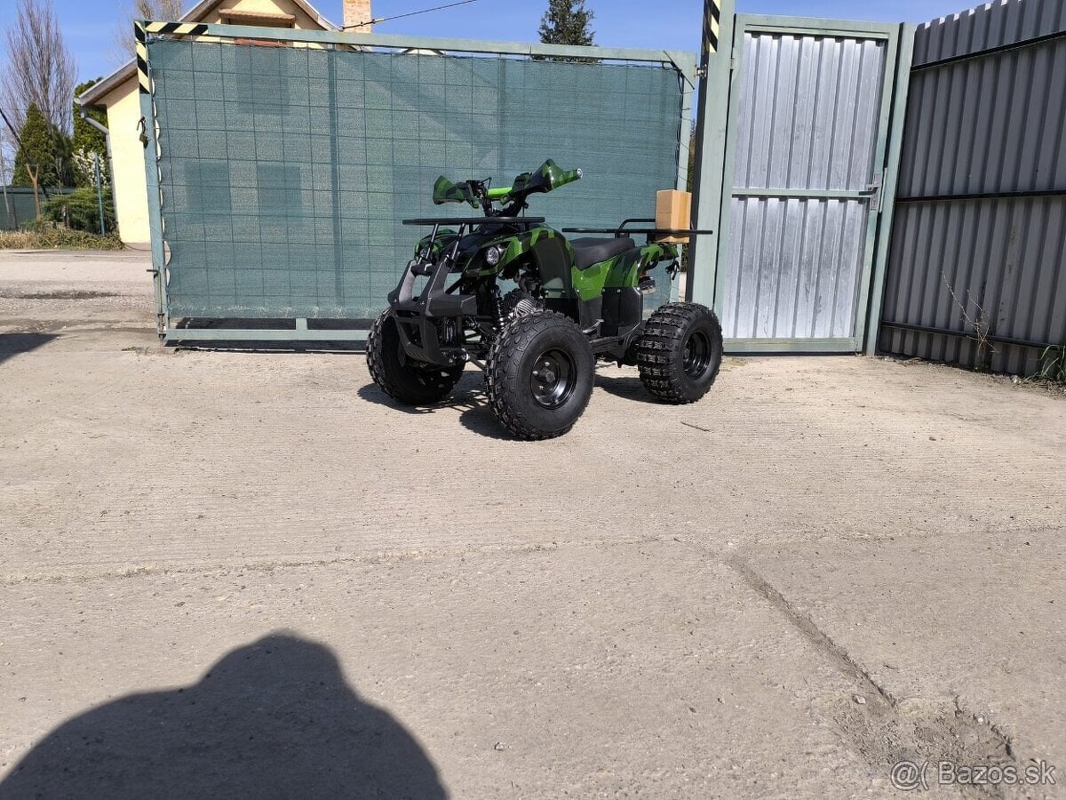 ATV štvorkolka 125 8col e-start, automat maskáč
