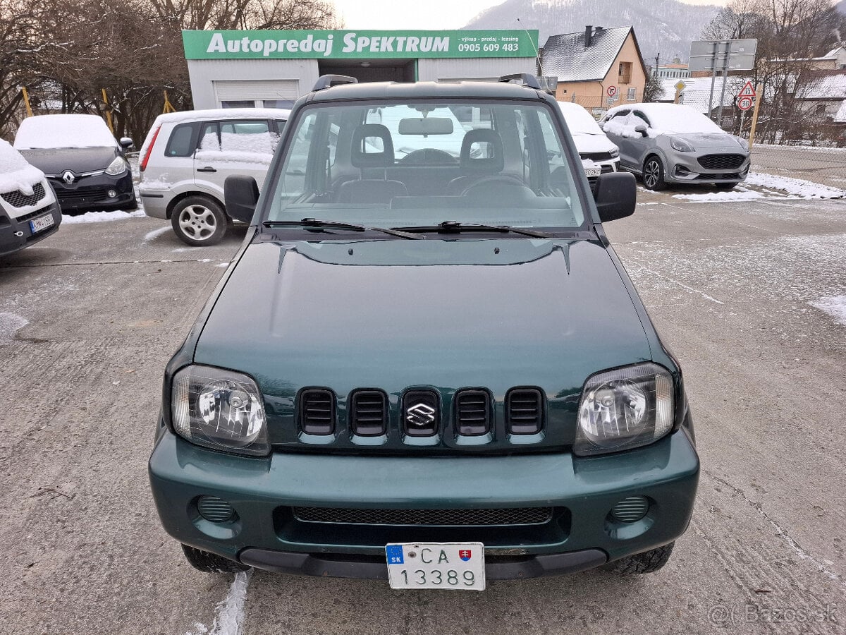 SUZUKI JIMNY 4x4 1,3 benzín r.v. 2004