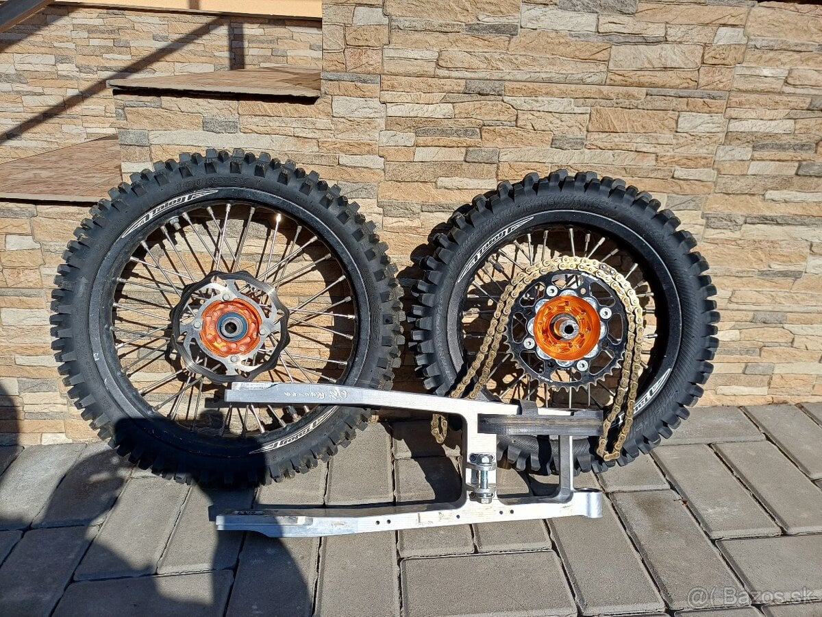 Veľke kolesa, kyvka ktm sx50, husqvarna tc50, gas gas mc50