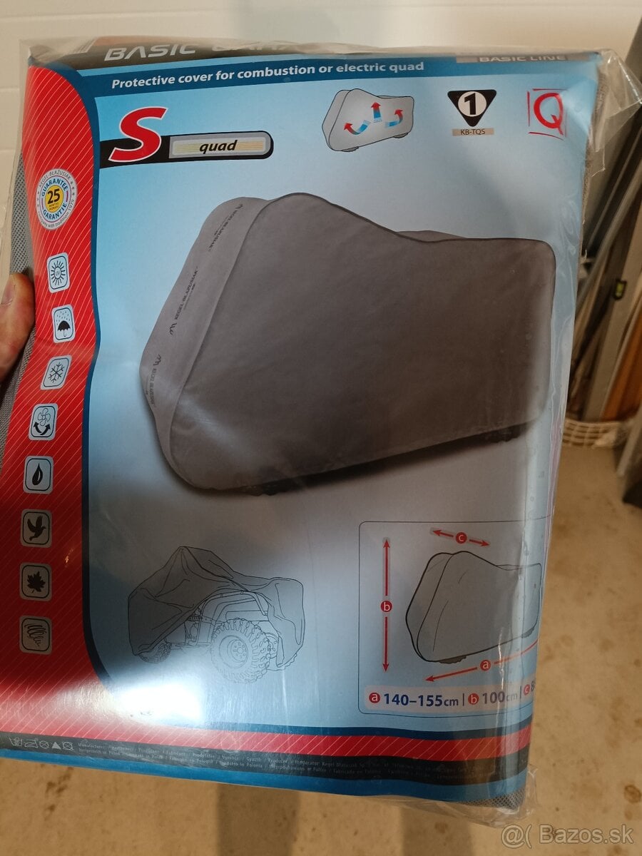 Plachta na štvorkolku