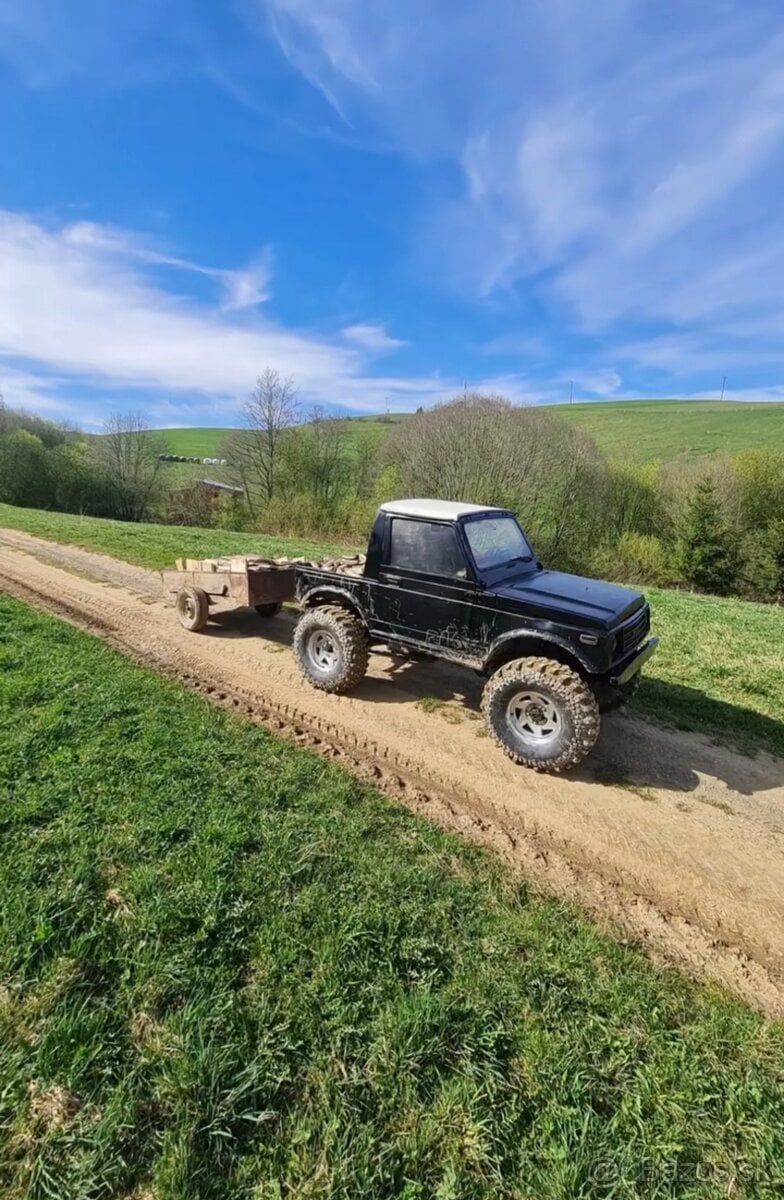 Zháňam karosériu + šasi Suzuki Samurai