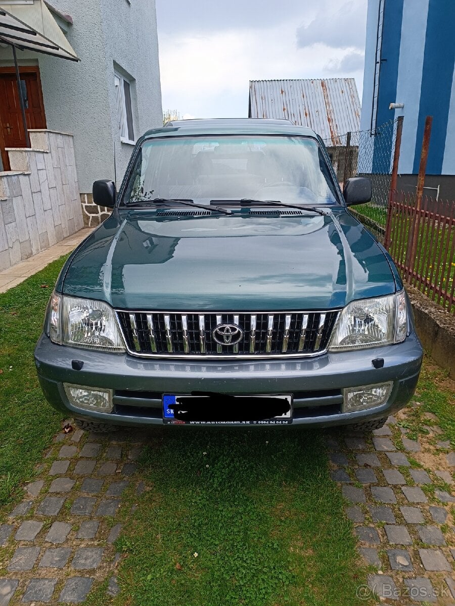 Predám Toyota Land cruiser 3.0 diesel 2001 manuál 5st.