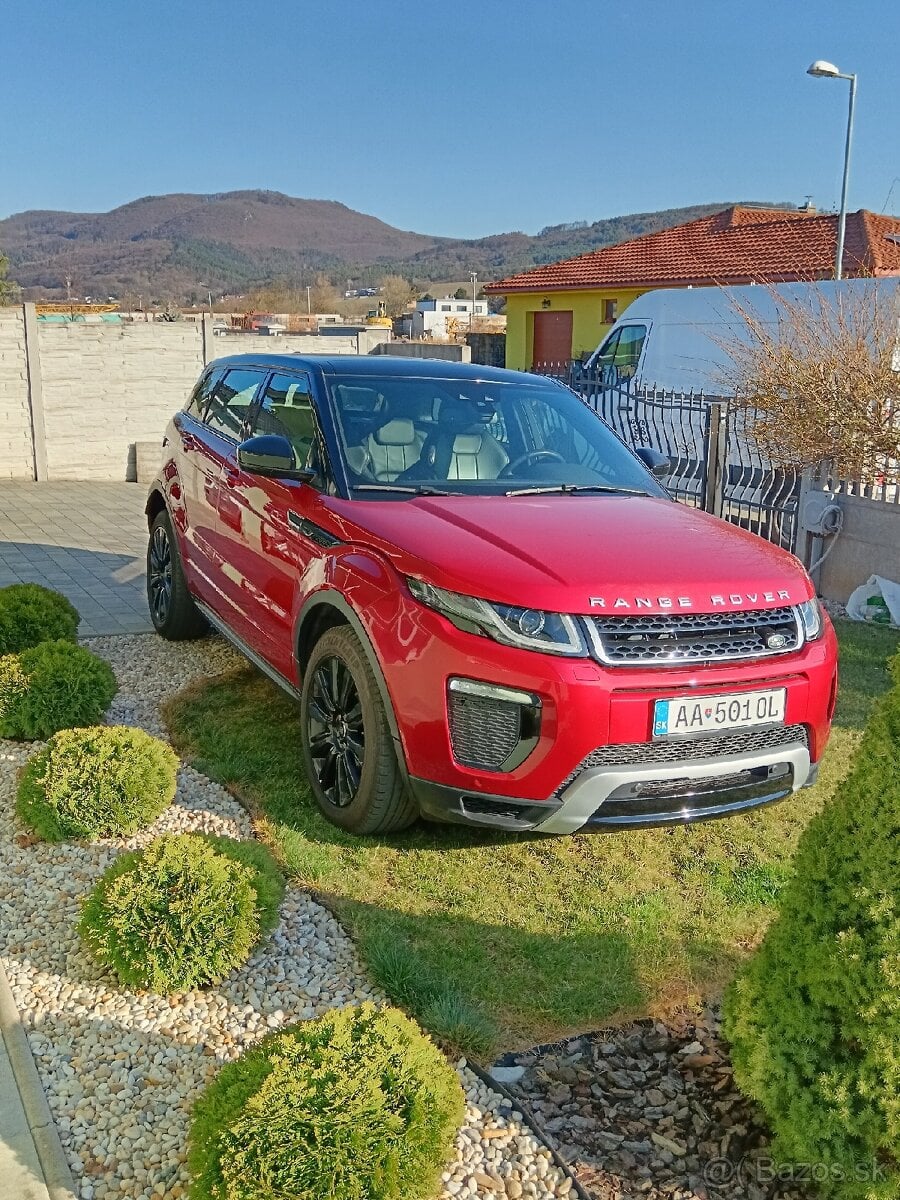 Predám range rover evoque 80.000km