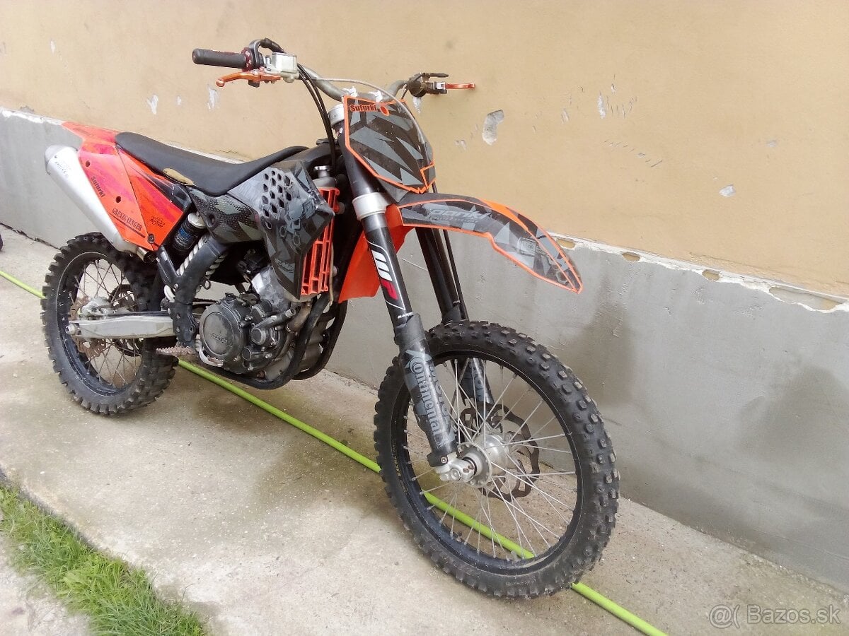 Predám KTM  SX 450F rok 2009 nepojazdna