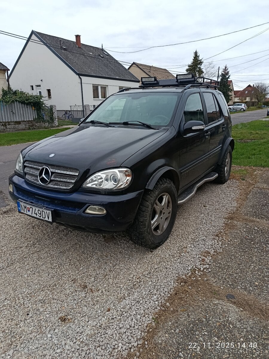 Predám/vymením ml w163 2.7cdi