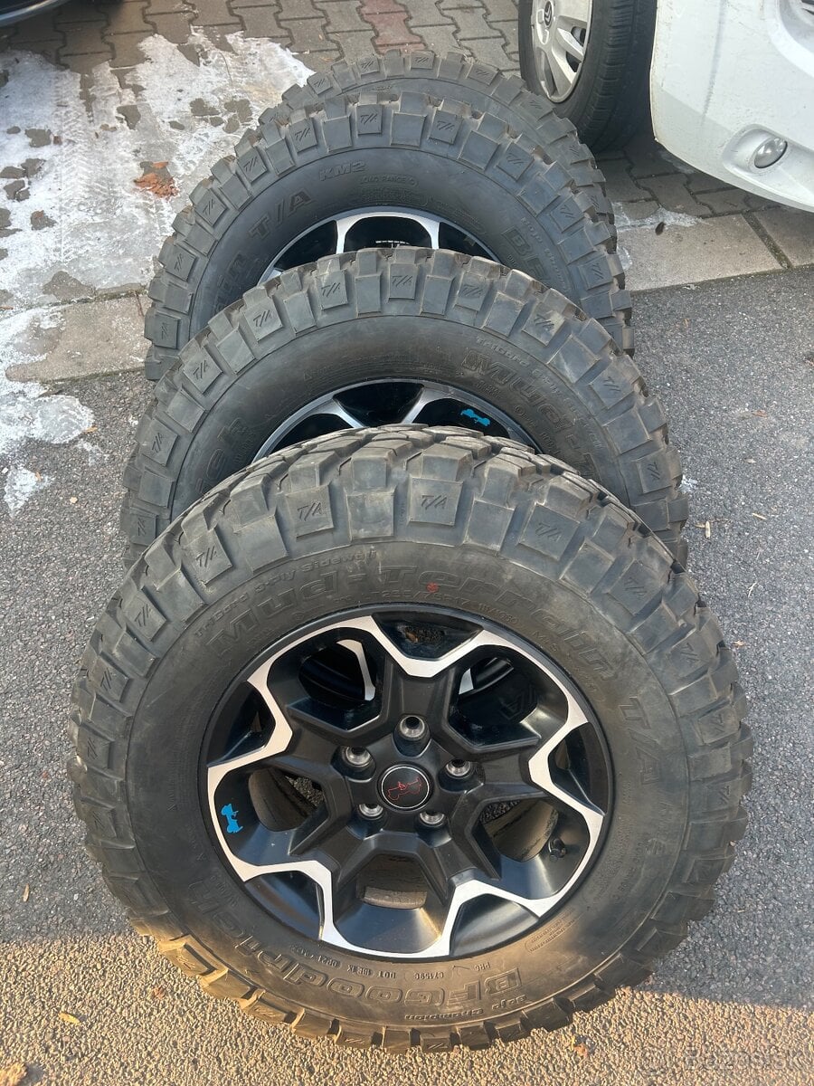 Jeep Wrangler BF Goodrich 255/75 r17 Rubicon