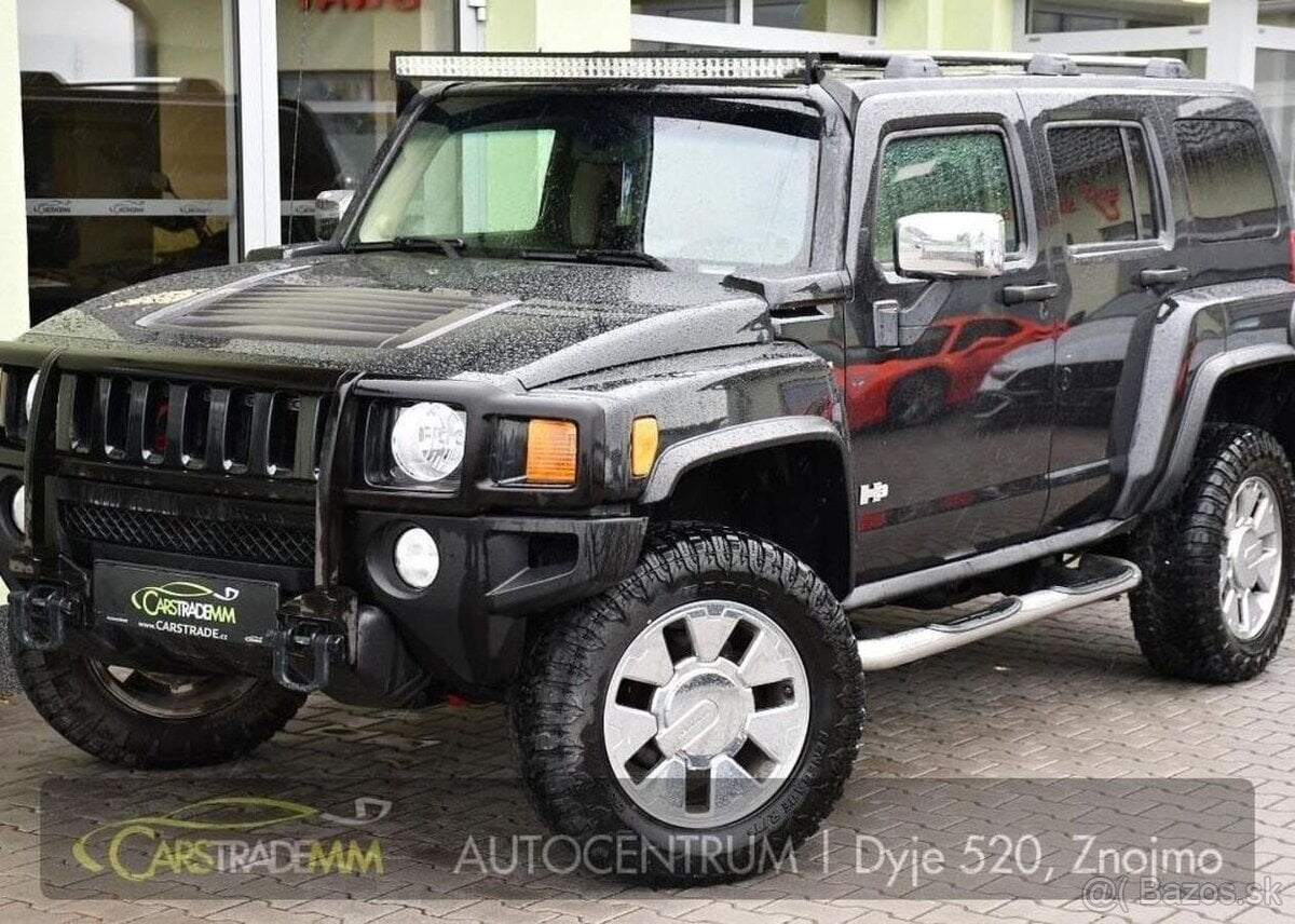 Hummer H3 5.3 V8 ALPHA ČR 224 kw