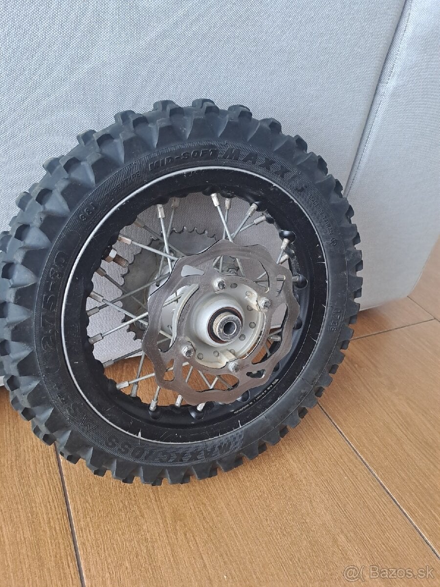 Zadné koleso na ktm 50sx