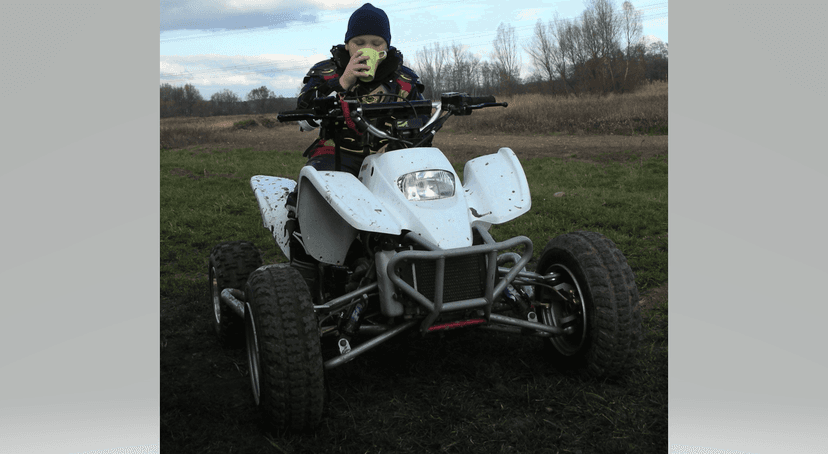 Juniorská čtyřkolka ACCESS DRR 100 RACE FOX Edition