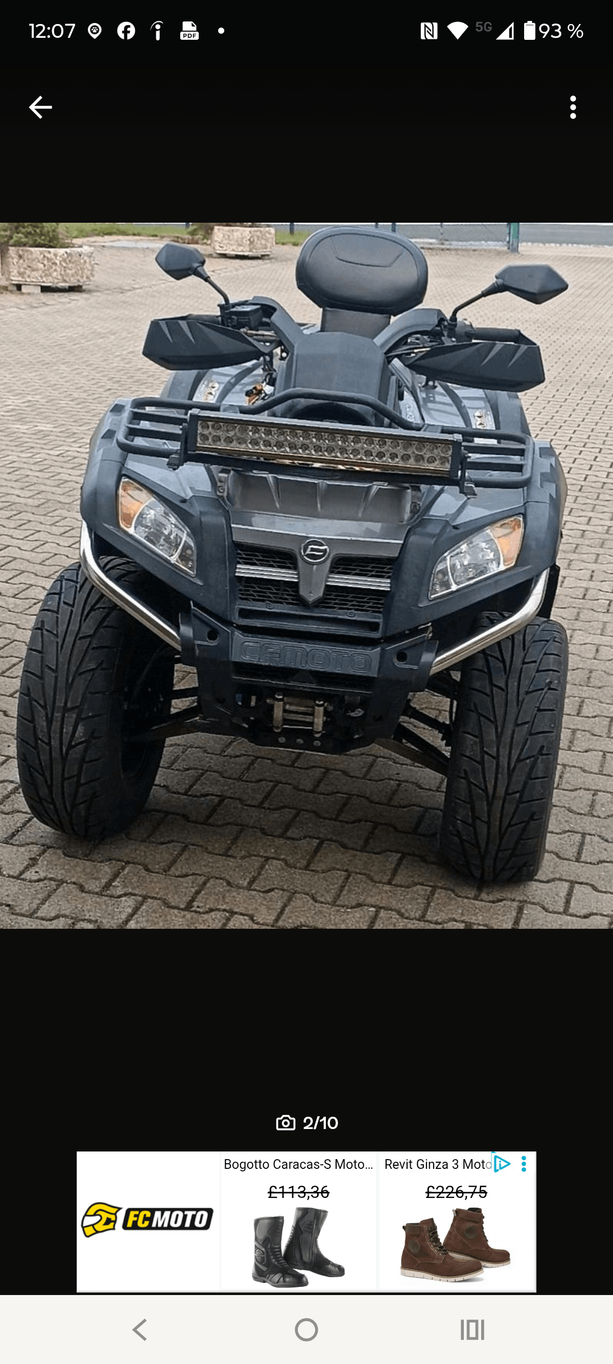 CF Moto Terralander 800