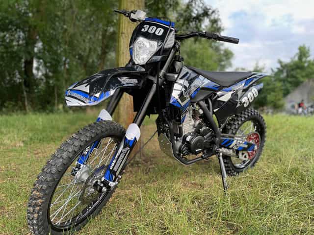 Pitbike Leramotors Killer PRO 300ccm, modrý, vodník