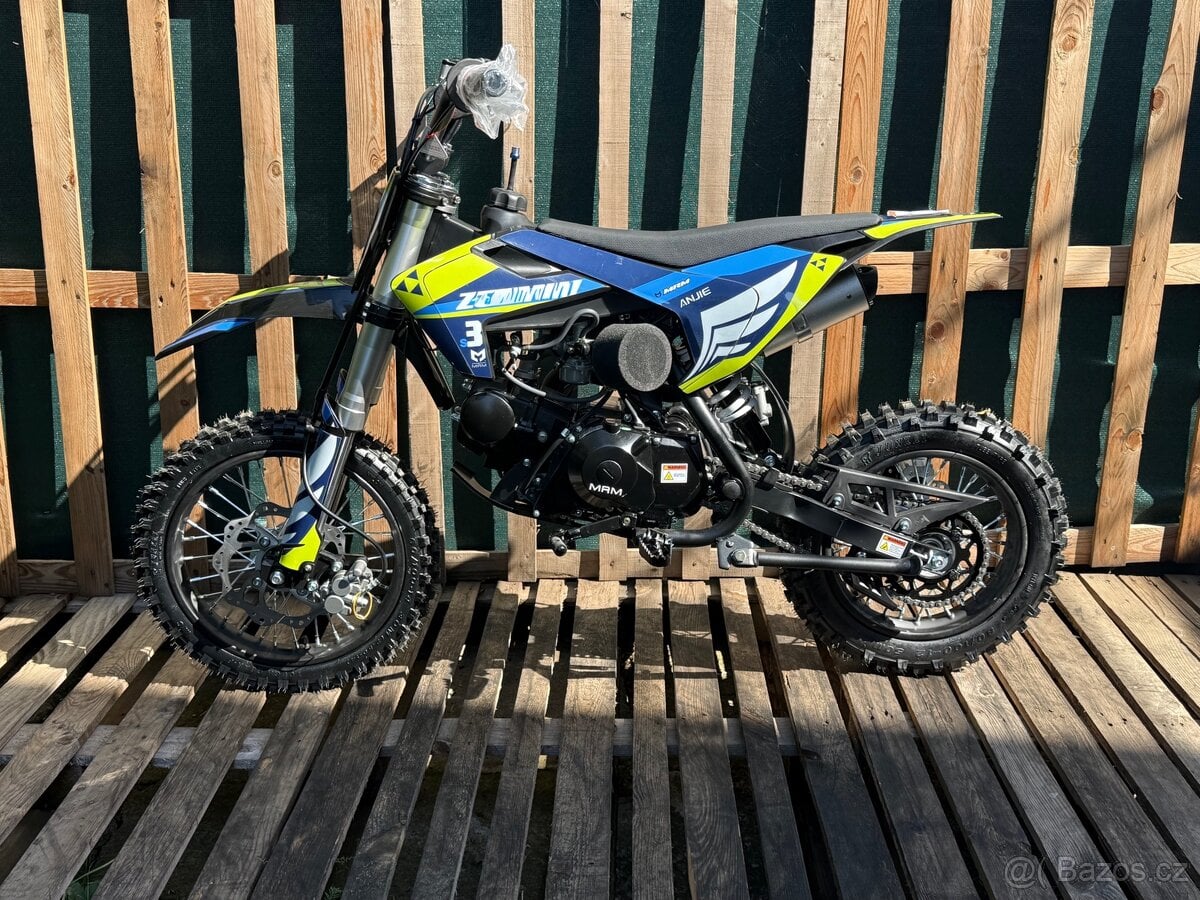 Pitbike 125ccm4T kola14”/12” Poloautomat