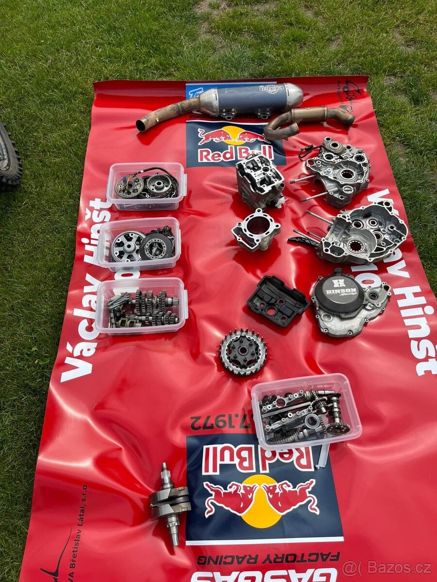 Díly z motoru KTM SXF 250 2019-2022