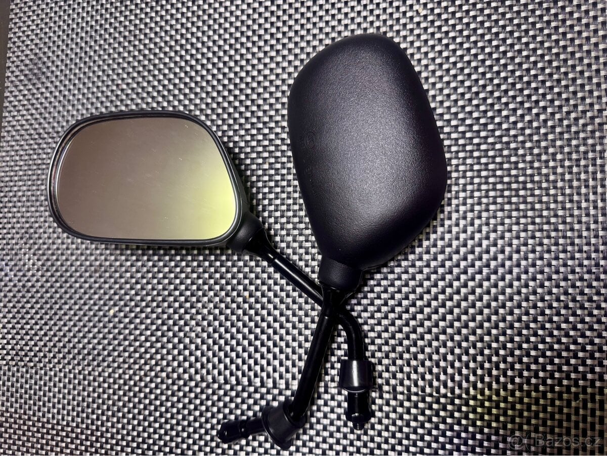 Zpětná zrcátka vč držáků chopper/skútr/motorka