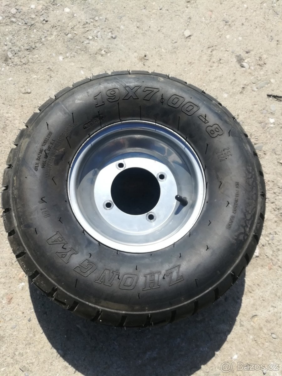 Prodám nové pneu s diskem 19x7x8
