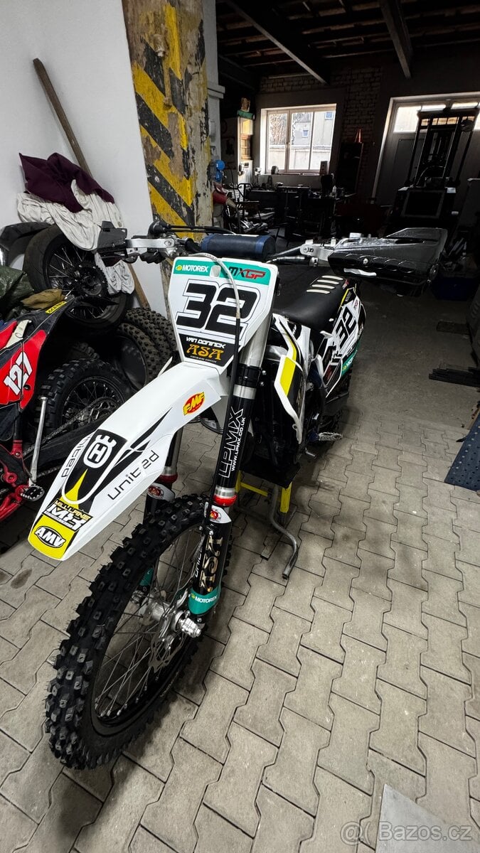 Prodám krosku Husqvarna FC 450, rok 2020, nájezd 46mth
