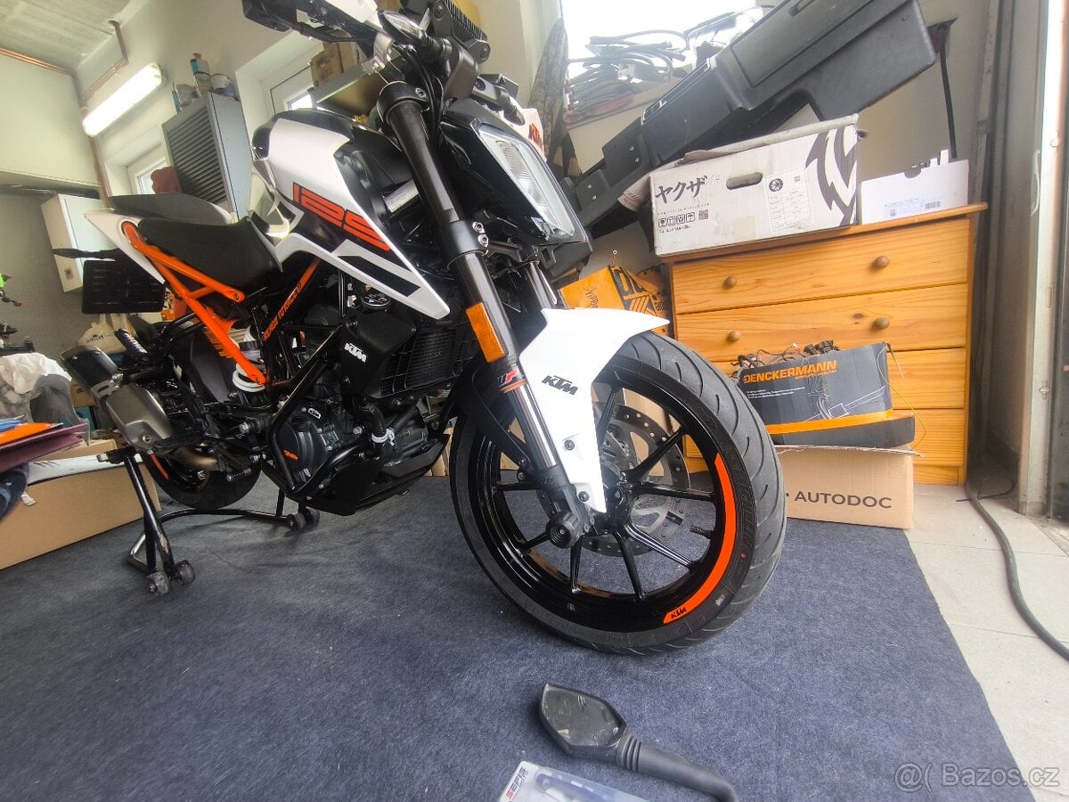 KTM DUKE 125 2019 ČR