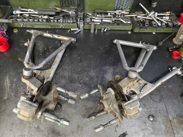 Ramena unaseč náprava yamaha raptor 660