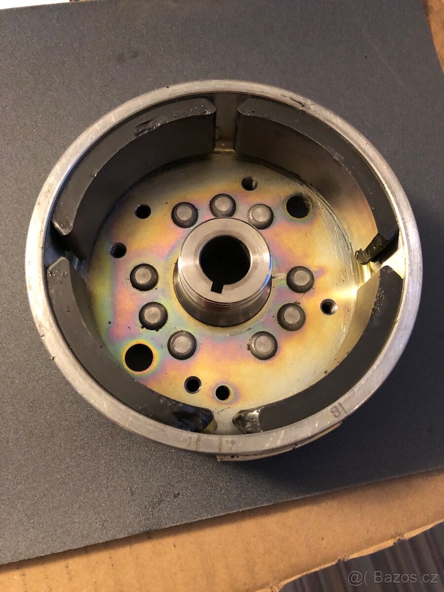 Opravuji magneta Cagiva Husqvarna repas magneto