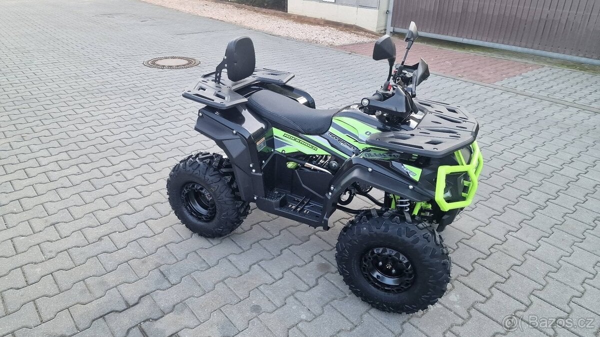 Dětská čtyřtaktní čtyřkolka ATV RockRider 125ccm zelena