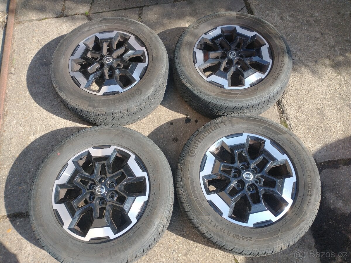 Prodam origo r18 alu na nissan navara 255/60 r18
