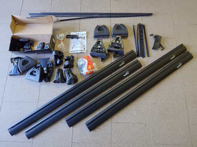 Střešní nosiče Škoda Octavia II, VW Tiguan