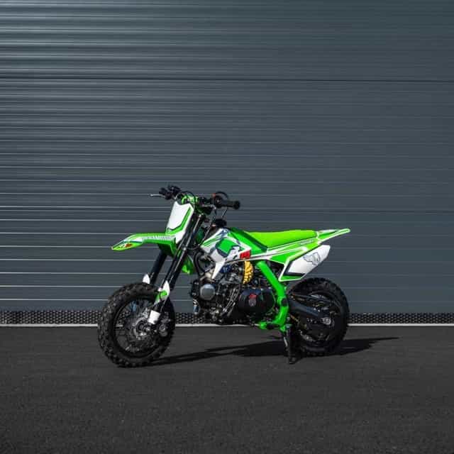 Pitbike Leramotors Thunder 70cc, zelena