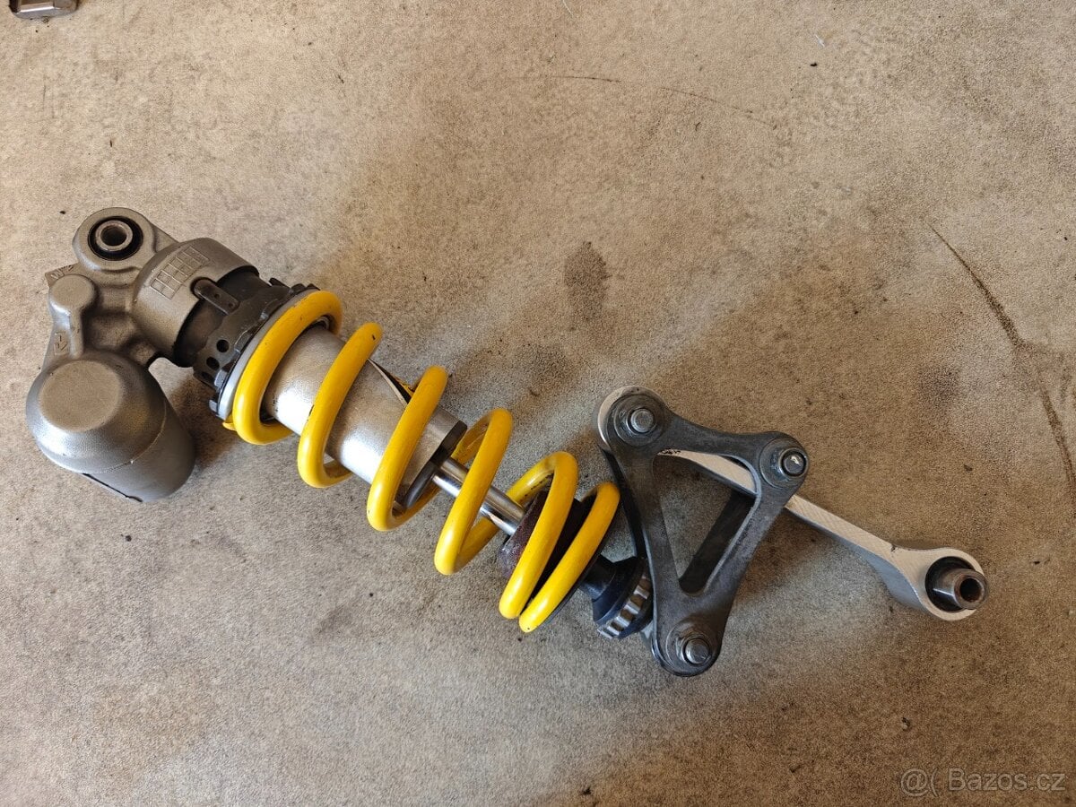 Yamaha YZF-R6 - centrální tlumič - chladič - sada zámků