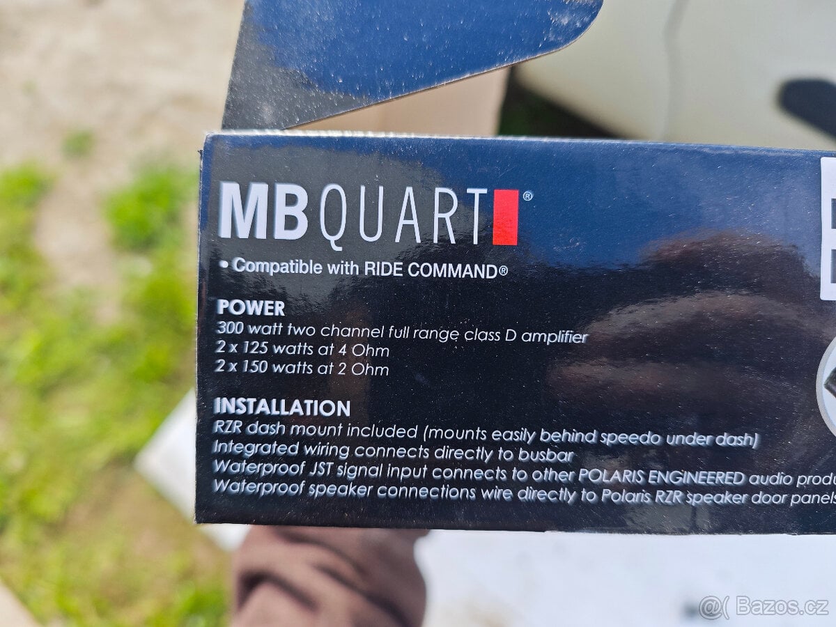 Auto zesilovač MB Quart 300W