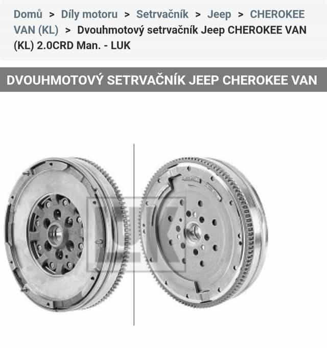 Prodám setrvačník Jeep Cherokee