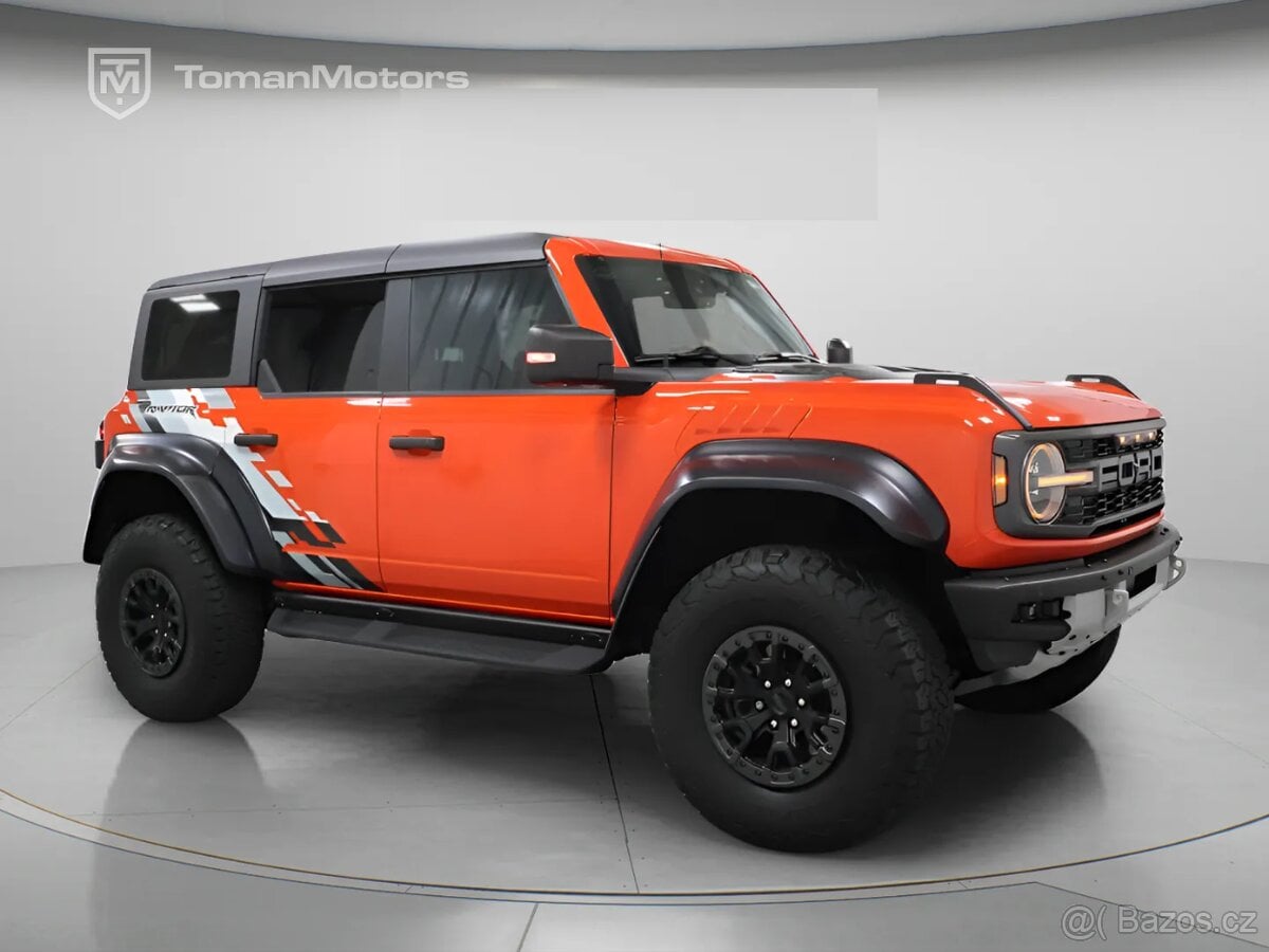 Ford Bronco Raptor, Orange, 2022