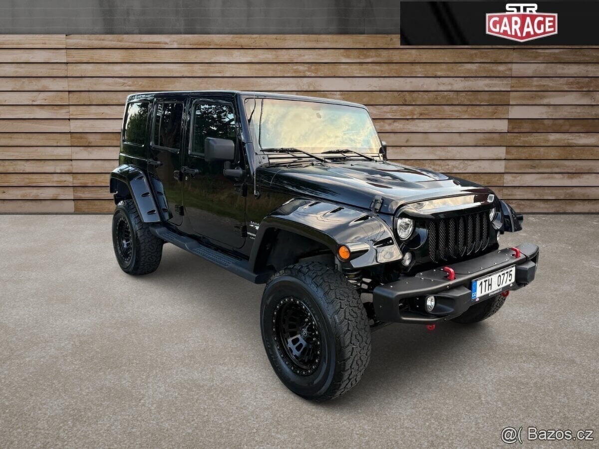 Jeep Wrangler Sahara výměna za Peugeot e208